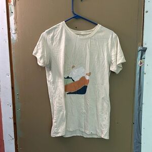 Graphic Tee Crop Top